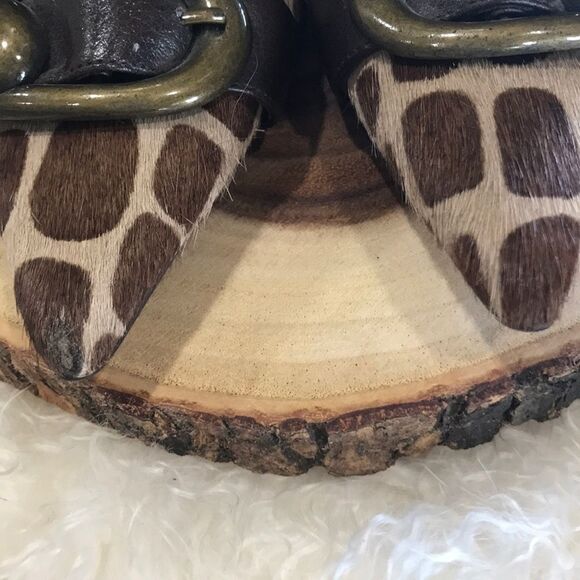 Spotted Real Fur Heels last chance - Picture 8 of 8